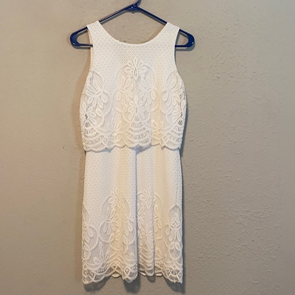 White Dress Petite Small